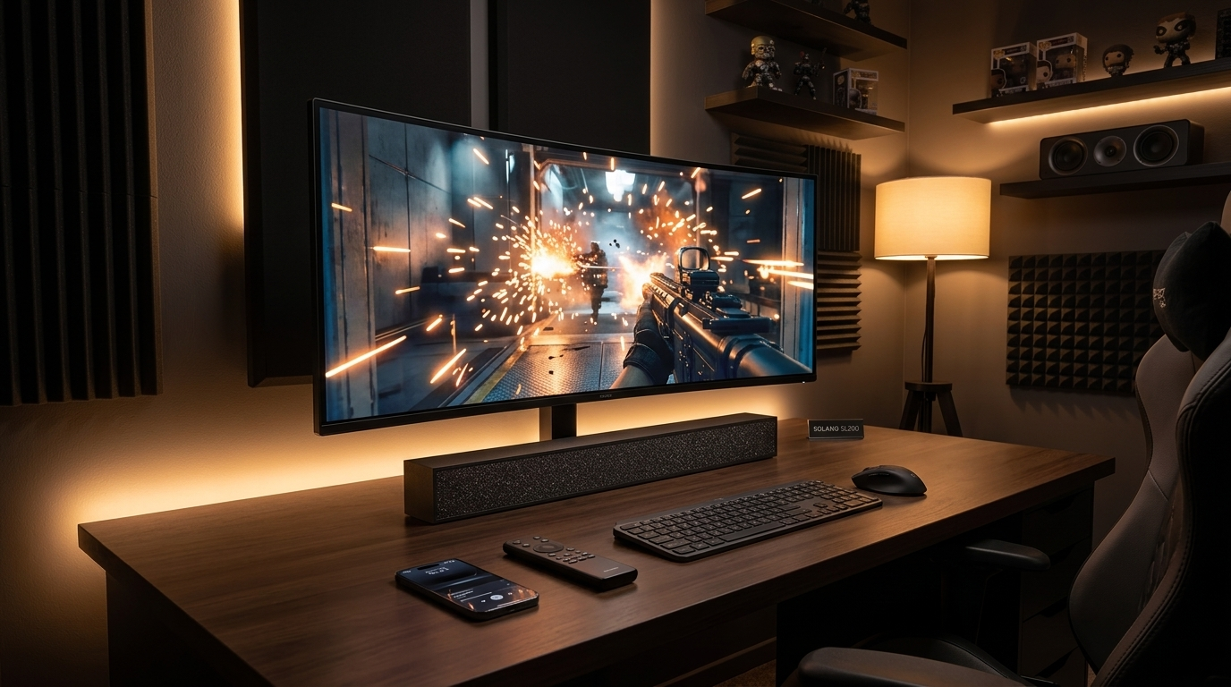 Solano SL200 Home Theater Review: 5-Minute Setup for Movies, Music, and Gaming